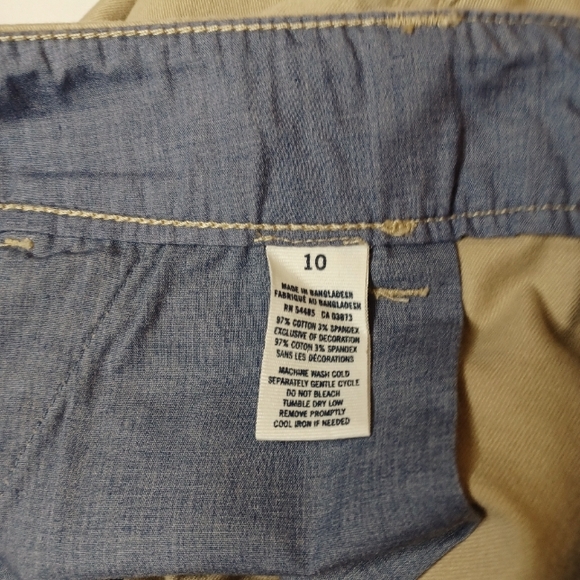 American Eagle Outfitters Khaki Sorts Size 10 Women's.. #B-0048 - Picture 8 of 8